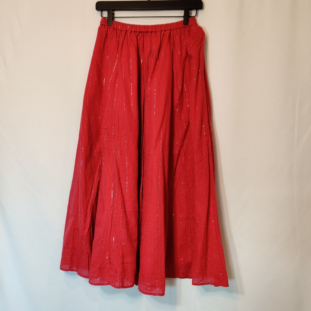 Pageboy Maxi Red Skirt